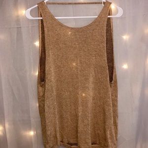 Urban Outfitters Open Back Muscle Tank